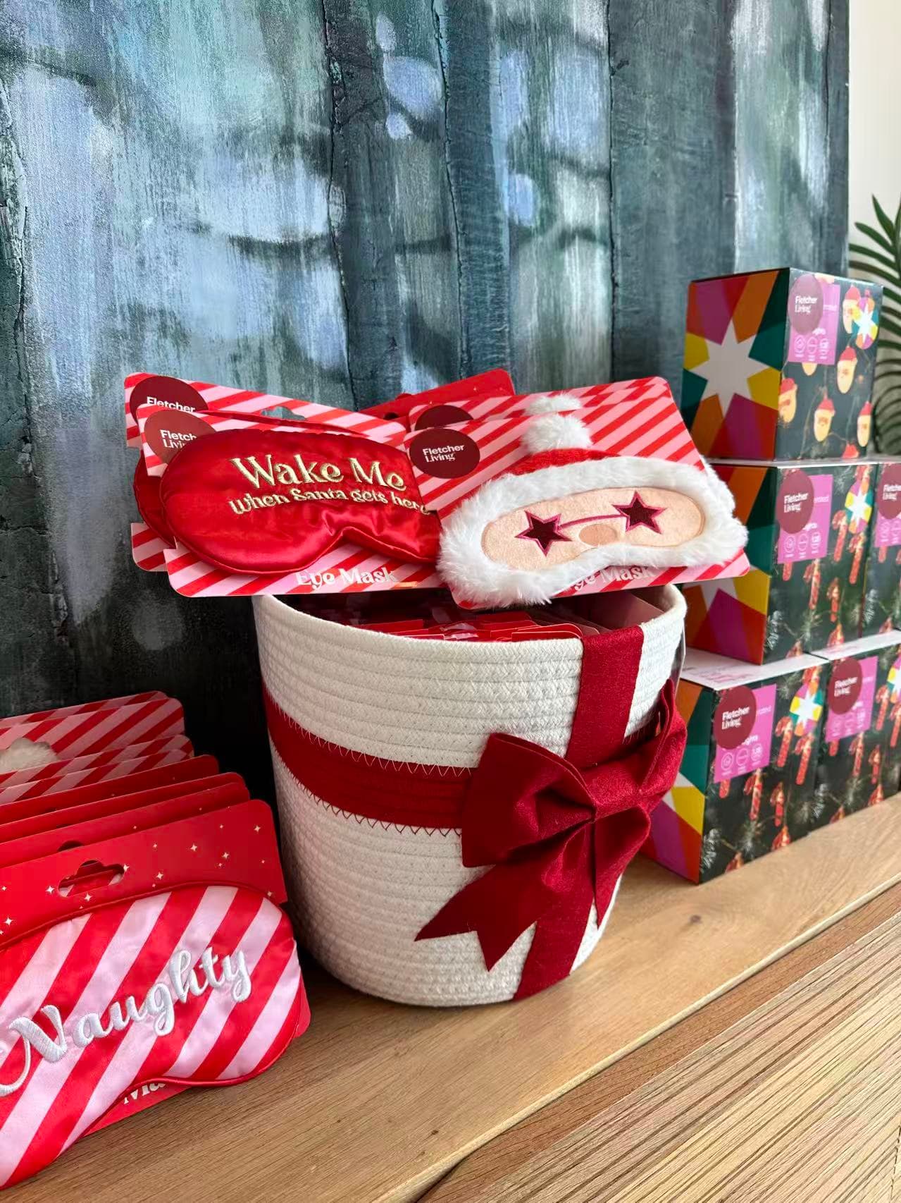 Fletcher Living branded festive gifts prepared for a community event
